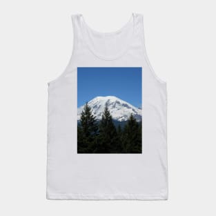 Mount Rainer Washington State Scenic Nature Photography Tank Top